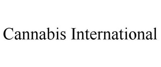 CANNABIS INTERNATIONAL