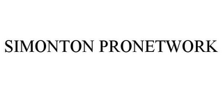 SIMONTON PRONETWORK