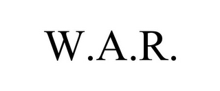 W.A.R.