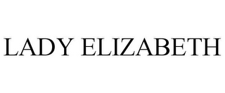 LADY ELIZABETH