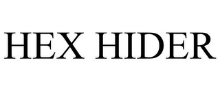 HEX HIDER