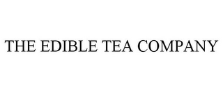 THE EDIBLE TEA COMPANY