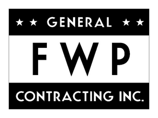 GENERAL FWP CONTRACTING INC.