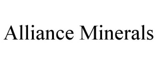 ALLIANCE MINERALS