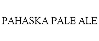 PAHASKA PALE ALE