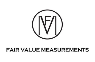 FVM FAIR VALUE MEASUREMENTS