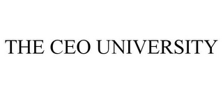 THE CEO UNIVERSITY