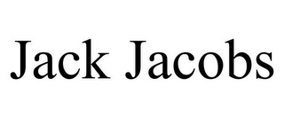 JACK JACOBS