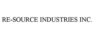 RE-SOURCE INDUSTRIES INC.