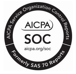 AICPA SOC AICPA.ORG/SOC AICPA SERVICE ORGANIZATION CONTROL REPORTS FORMERLY SAS 70 REPORTS