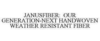 JANUSFIBER: OUR GENERATION-NEXT HANDWOVEN WEATHER RESISTANT FIBER
