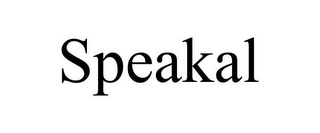 SPEAKAL