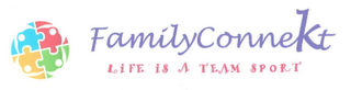 FAMILY CONNEKT LIFE IS A TEAM SPORT