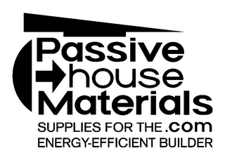 PASSIVE HOUSE MATERIALS .COM SUPPLIES FOR THE ENERGY-EFFICIENT BUILDER