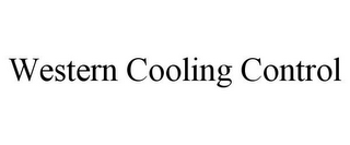 WESTERN COOLING CONTROL