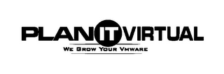 PLAN IT VIRTUAL WE GROW YOUR VMWARE