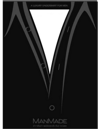 A LUXURY UNDERSHIRT FOR MEN MANMADE IT'S WHAT'S UNDERNEATH THAT COUNTS