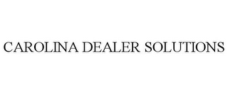 CAROLINA DEALER SOLUTIONS