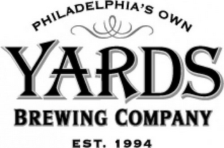 YARDS BREWING COMPANY PHILADELPHIA'S OWN EST. 1994