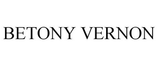 BETONY VERNON