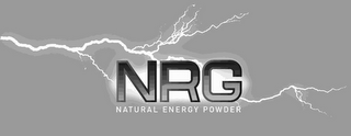 NRG NATURAL ENERGY POWDER