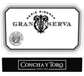 SERIE RIBERAS GRAN RESERVA VIÑA CONCHA Y TORO - SERIE RIBERAS - CHILE - CONCHA Y TORO DESDE 1883