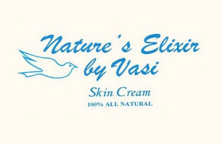 NATURE'S ELIXIR BY VASI SKIN CREAM 100% ALL NATURAL