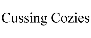 CUSSING COZIES