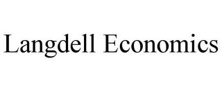 LANGDELL ECONOMICS