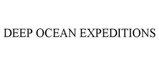 DEEP OCEAN EXPEDITIONS