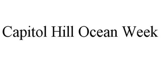 CAPITOL HILL OCEAN WEEK