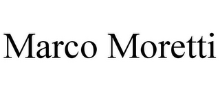 MARCO MORETTI