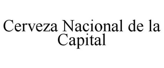 CERVEZA NACIONAL DE LA CAPITAL