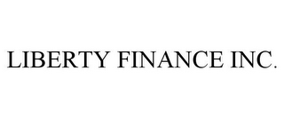 LIBERTY FINANCE INC.