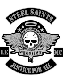 STEEL SAINTS, LE STRENGTH AND HONOR MC,JUSTICE FOR ALL