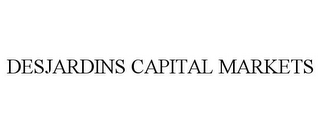 DESJARDINS CAPITAL MARKETS