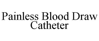 PAINLESS BLOOD DRAW CATHETER