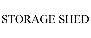 STORAGE SHED