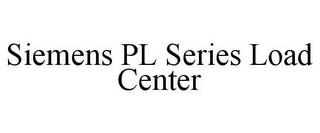 SIEMENS PL SERIES LOAD CENTER