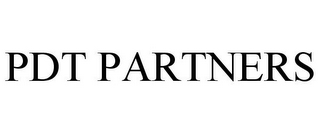 PDT PARTNERS