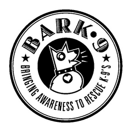 BARK·9 BRINGING AWARENESS TO RESCUE K-9'S