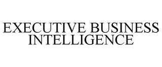 EXECUTIVE BUSINESS INTELLIGENCE
