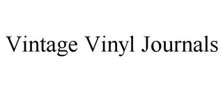 VINTAGE VINYL JOURNALS