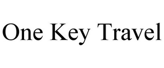 ONE KEY TRAVEL