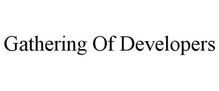 GATHERING OF DEVELOPERS