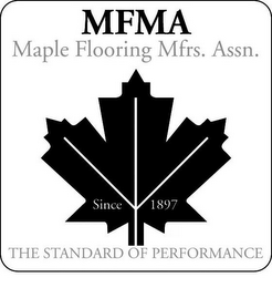 MFMA MAPLE FLOORING MFRS. ASSN. SINCE 1897 THE STANDARD OF PERFORMANCE