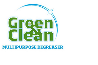 GREEN & CLEAN MULTIPURPOSE DEGREASER