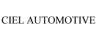 CIEL AUTOMOTIVE