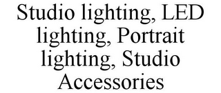 STUDIO LIGHTING, LED LIGHTING, PORTRAIT LIGHTING, STUDIO ACCESSORIES