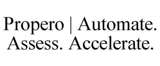 PROPERO | AUTOMATE. ASSESS. ACCELERATE.